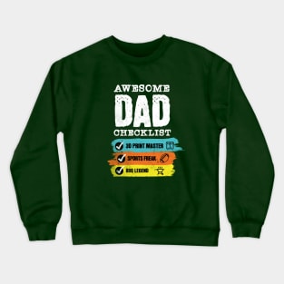 Awesome Dad Crewneck Sweatshirt